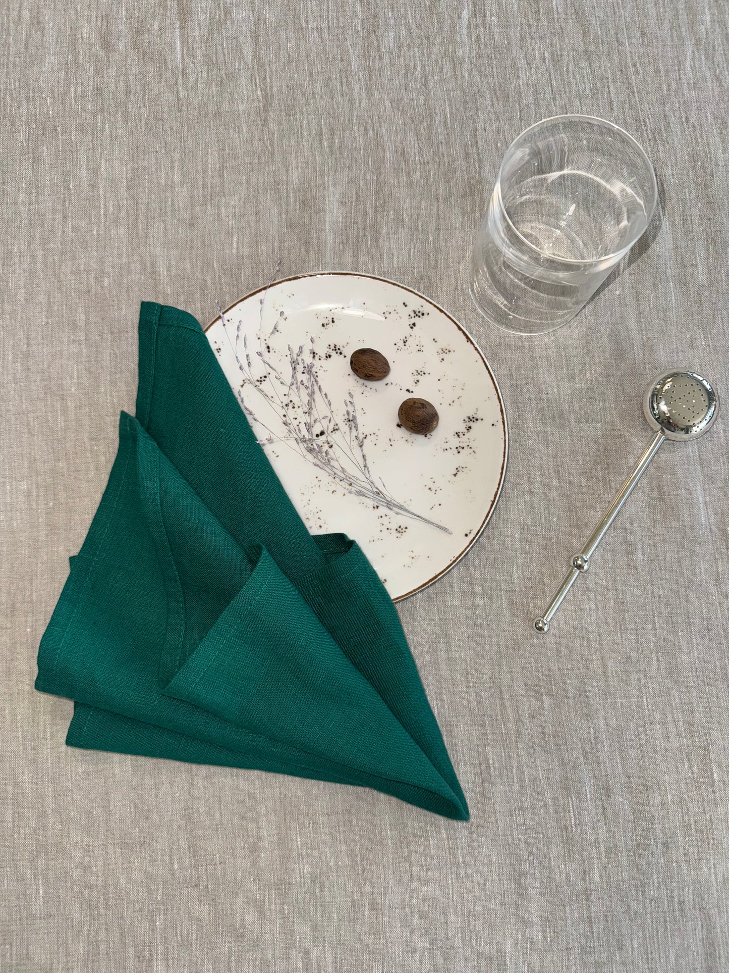 Green Linen Napkin