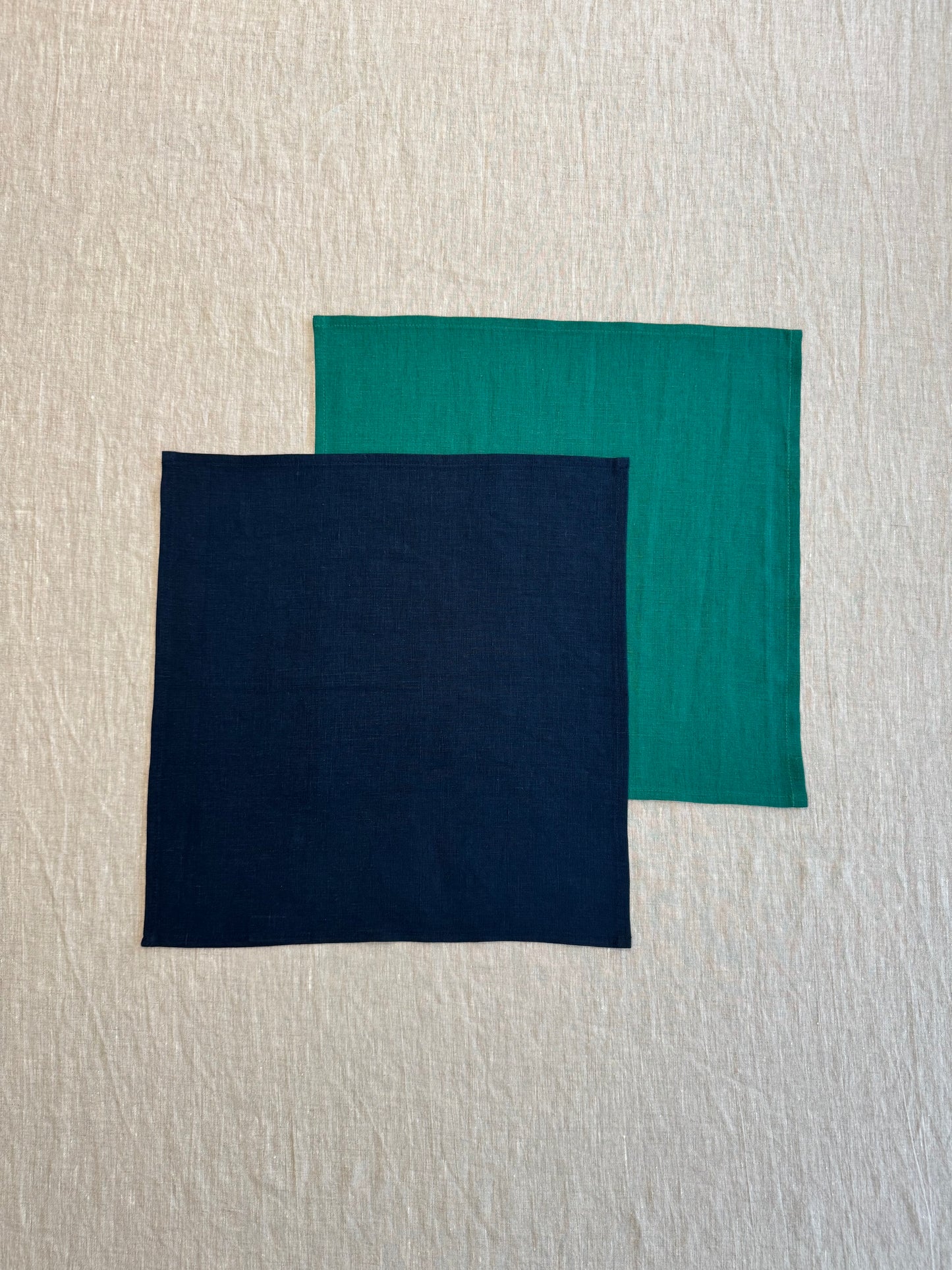 Dark Blue Linen Napkin